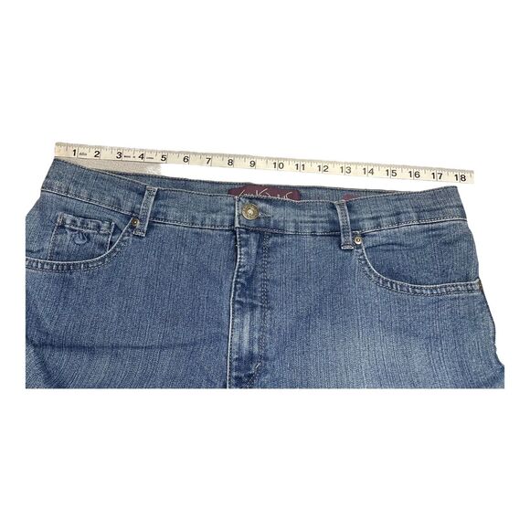 Gloria Vanderbilt Amanda Jeans Women's 18 Blue Stretch 5-Pockets Straight Leg - Picture 5 of 8